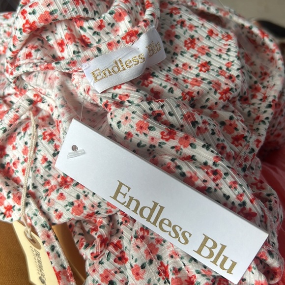 Petite Floral print fitted dress - Picture 5 of 5